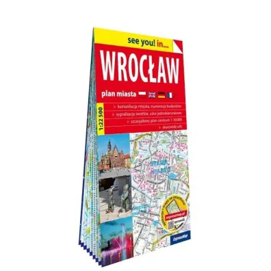 Wroc�aw plan miasta 1:22 500 papier 2025