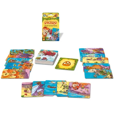 Gra karciana `Pictoo Dino` Ravensburger