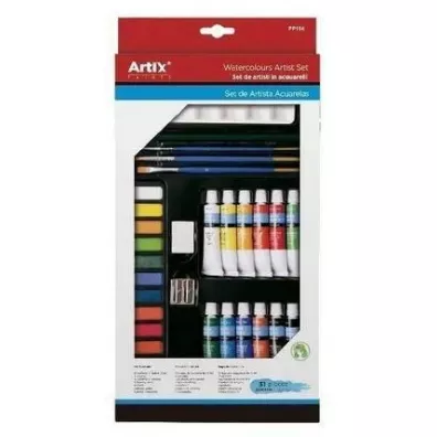Artix Farba akwarelowa z przyborami 31 elementw