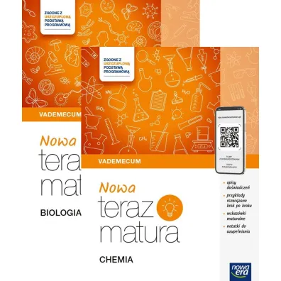 Pakiet Matura 2026: Nowa Teraz matura. Biologia. Vademecum, Nowa Teraz matura. Chemia. Vademecum