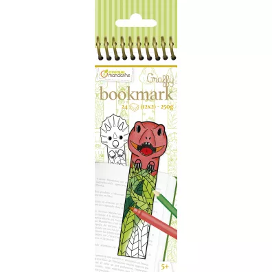 Zakadki do ksiek Graffy Bookmark - Dinauzory 24 szt.