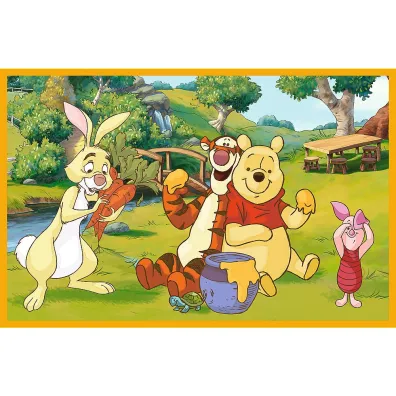 Puzzle 2x24 el. Dzie� w ogrodzie Trefl