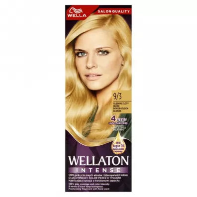 Wellaton 9/3 Z�oty Blond Krem intensywnie koloryzuj�cy