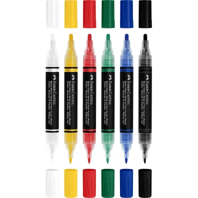 Faber-Castell Marker akrylowy Black Edition 6 szt.