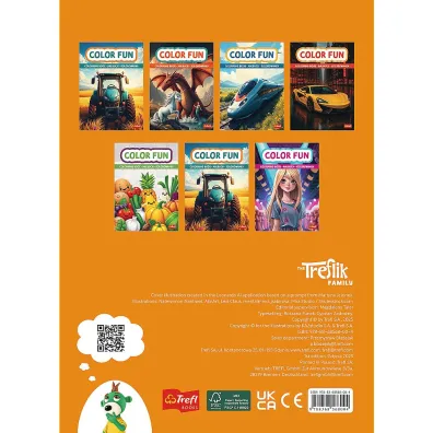 Zwierz�ta na farmie. Kolorowanka. Malbuch. Colouring book