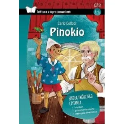 Pinokio z opracowaniem. Klasy 4-6 - Carlo Collodi