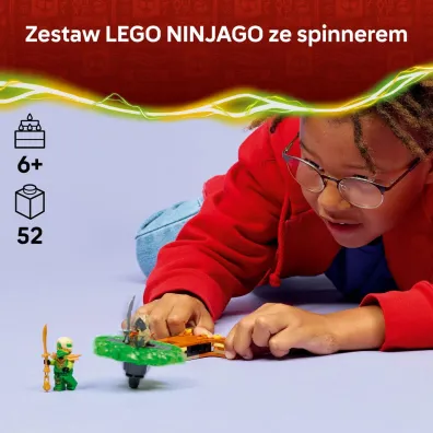 LEGO Ninjago Lloyd kontra ziemny potw�r na spinnerze 71850