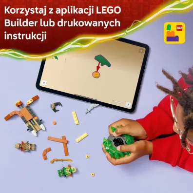 LEGO Ninjago Lloyd kontra ziemny potw�r na spinnerze 71850