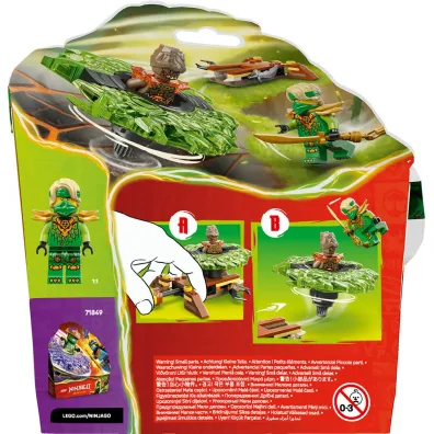 LEGO Ninjago Lloyd kontra ziemny potw�r na spinnerze 71850