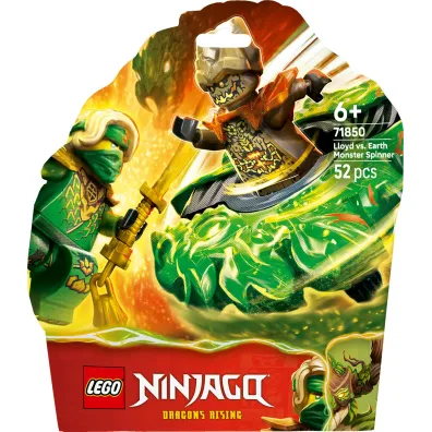 LEGO Ninjago Lloyd kontra ziemny potw�r na spinnerze 71850