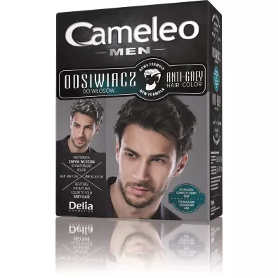 Cameleo Men Anti-Grey Hair Color odsiwiacz do w�os�w 01 Black