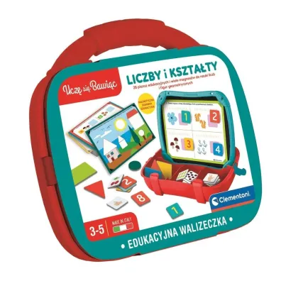 Walizeczka Kszta�ty Liczby Clementoni
