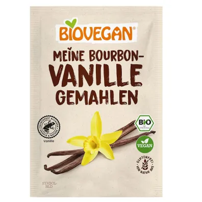 Biovegan Wanilia bourbon mielona bezglutenowa 5 g Bio