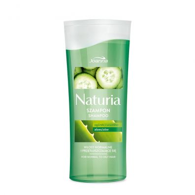 Joanna Naturia szampon do włosów normalnych i przetłuszczających się Ogórek i Aloes 200 ml