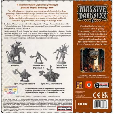 Massive Darkness 2: Gates of Hell zestaw wrog�w