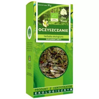 Dary Natury Herbatka oczyszczenie 50 g Bio
