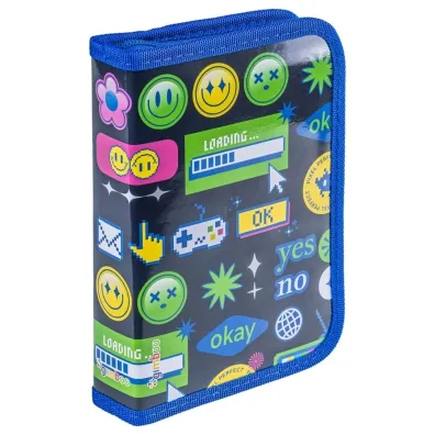 Gimboo Pi�rnik z wyposa�. Emojis granatowy
