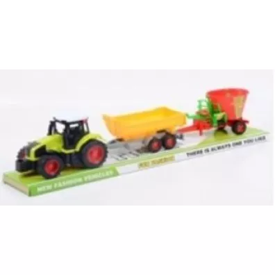 Traktor + dwie przyczepy Macyszyn Toys