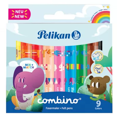 Pelikan Flamastry Colorella Super Combino C411 9 szt.