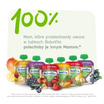 BoboVita Mus banan z mango i mlekiem kokosowym po 6 miesi�cu 80 g
