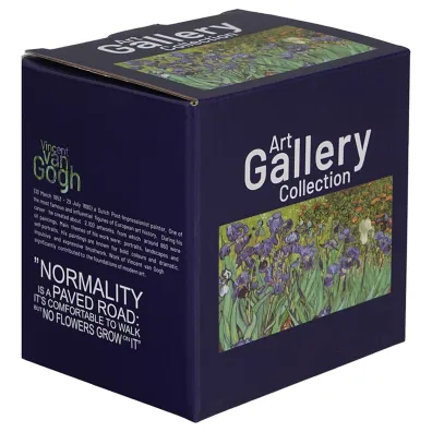 Duo Sp. z o.o. Kubek z zaparzaczem i zawieszka IRISES Van Gogh 400 ml