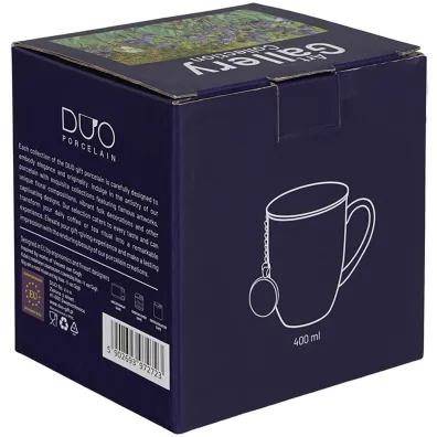 Duo Sp. z o.o. Kubek z zaparzaczem i zawieszka IRISES Van Gogh 400 ml