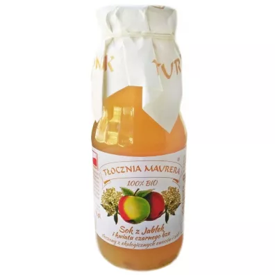 Tocznia Maurera Sok jabkowy z kwiatem czarnego bzu NFC 300 ml Bio