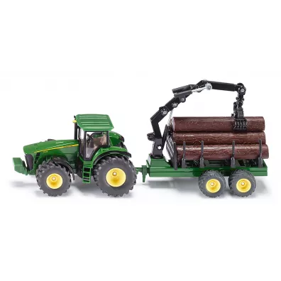 Siku Farmer - Traktor z przyczep len S1954