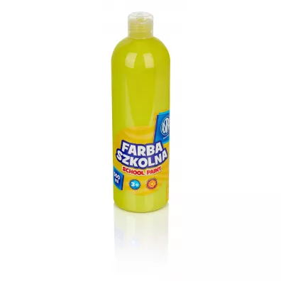 Astra Farba szkolna 500 ml cytrynowa - Farba szkolna cytrynowa