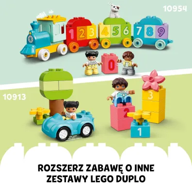 LEGO DUPLO Town Ci�ar�wka z alfabetem 10421