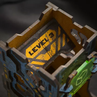 Q-Workshop Dice Tower. Tech (kolorowa)