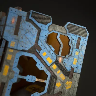 Q-Workshop Dice Tower. Tech (kolorowa)