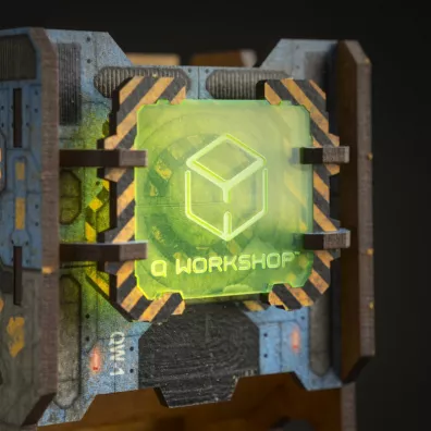 Q-Workshop Dice Tower. Tech (kolorowa)