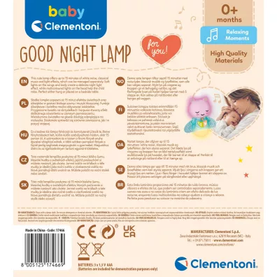Baby For You - Lampka nocna Clementoni