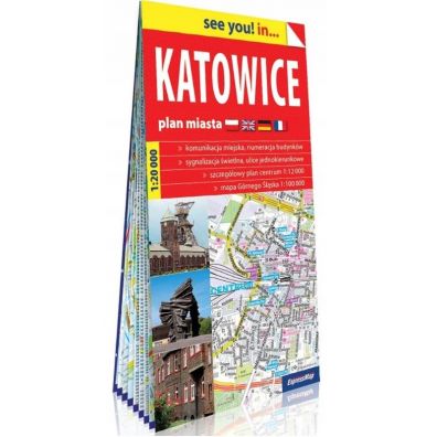 See you! in... Katowice 1:20 000 plan miasta