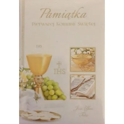 Panorama Ksi��eczka brokat A5 Komunia wz�r nr 017