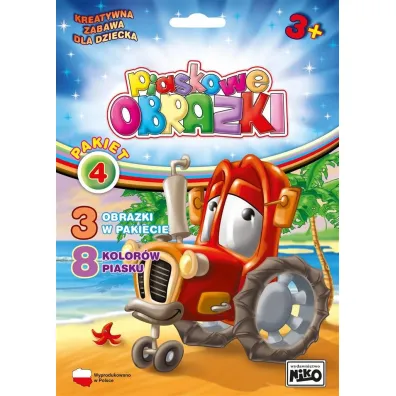 Pakiet 4. Piaskowe obrazki Niko