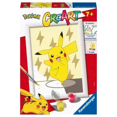 Malowanie po numerach CreArt - Pokemon Ravensburger
