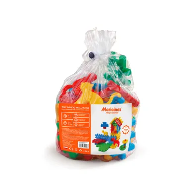 Klocki konstrukcyjne dla najm�odszych Klocki konstrukcyjne Waffle 31 element�w Ma�y Domek MARIOINEX 900987