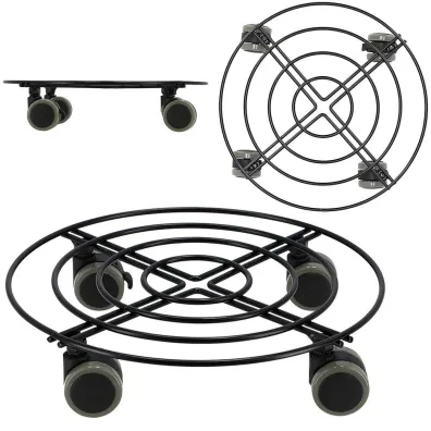 Esschert Design Metalowy wzek pod donic 28 cm