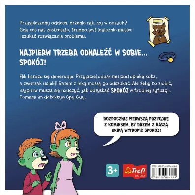 Komiks Spy Guy Trefliki i Spy Guy na tropie spokoju