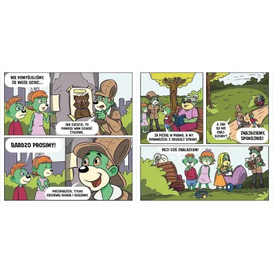 Komiks Spy Guy Trefliki i Spy Guy na tropie spokoju
