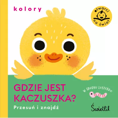 Gdzie jest kaczuszka? Kolory. Przesu i znajd