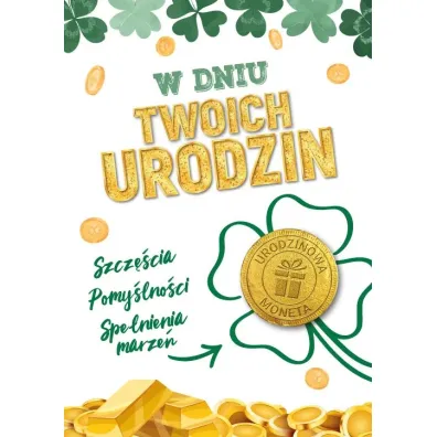 Armin Style KARNET URODZINY B6 Z KOP AS MO-08 FOL