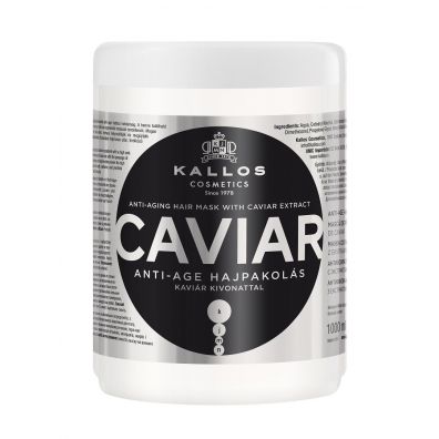 Kallos Caviar Restorative Hair Mask With Caviar Extract rewitalizująca maska do włosów z ekstraktem z kawioru 1 l