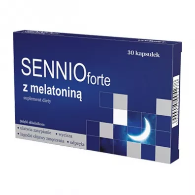 Vitadiet Sennio Forte z melatonin� - suplement diety 30 kaps.