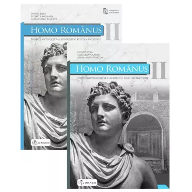 Homo Romanus 2. Podr�cznik i zeszyt �wicze� do j�zyka �aci�skiego i kultury antycznej - El�bieta Wolanin, Janusz Ryba, Aleksandra Kl�czar