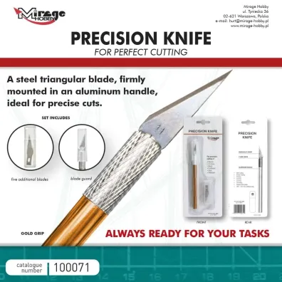 No�yk modelarski Precision Knife