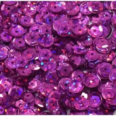Cekiny b�yszcz�ce B 130 r�owy 8mm, 10g