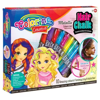 Patio Pastele kredowe do wosw Colorino Kids 10 szt.